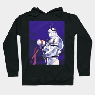 Mudrock looking at far away(Arknights) Hoodie